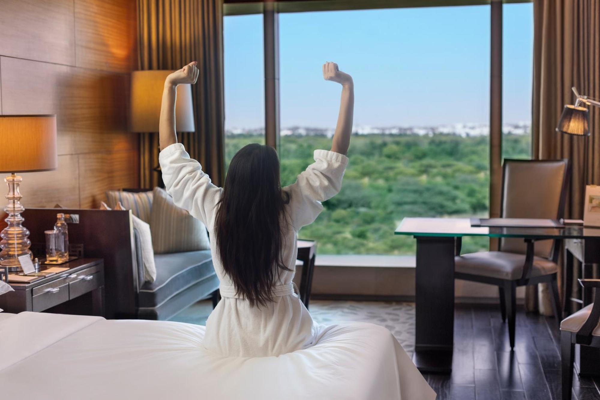 The Leela Ambience Gurugram Hotel & Residences - The Luxury Urban Sanctuary Гургаон Экстерьер фото